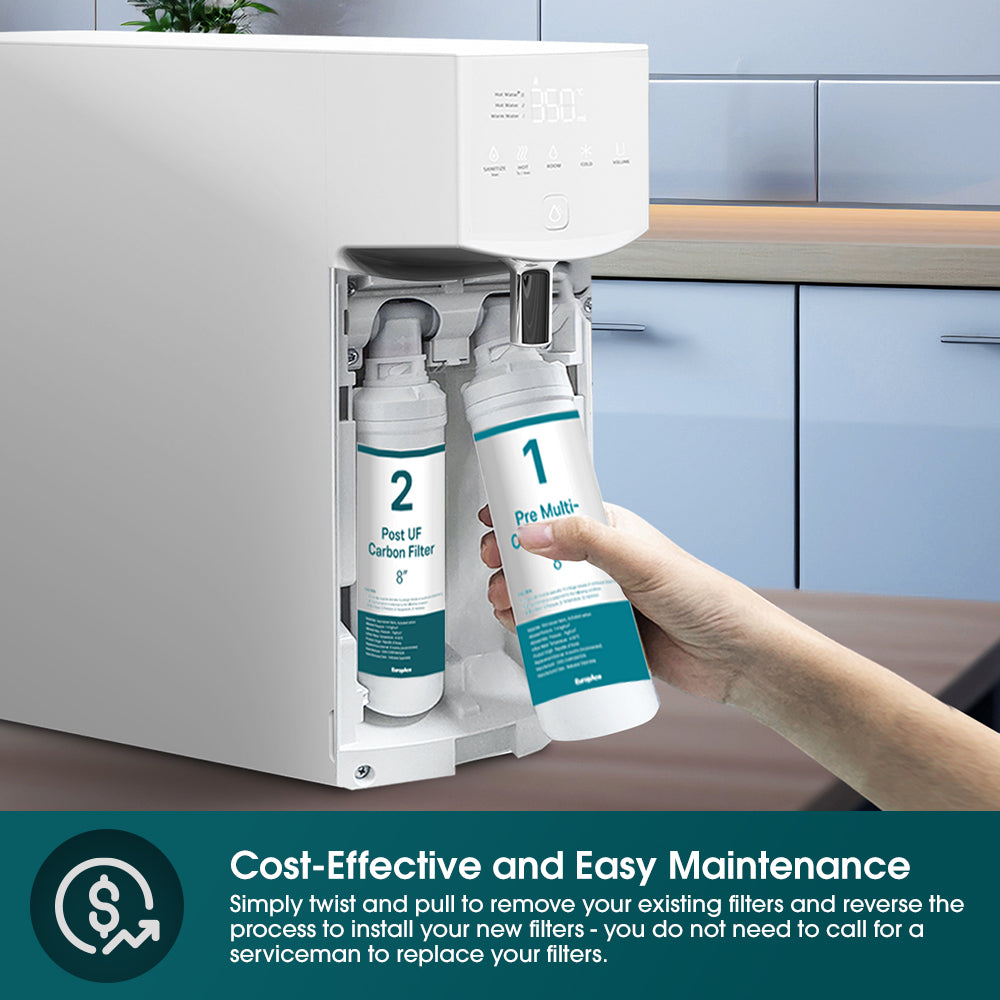 Tankless Hot & Cold Water Purifier | Leak Proof Technology | Energy Saving | Made in Korea | Quality Water | Instant Refrigerator-Cold or 90++°C Hot Water with FREE Ceramic Rice Cooker