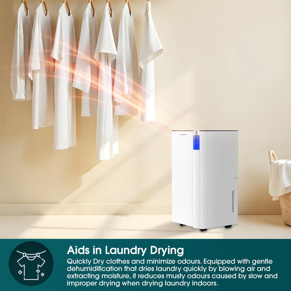 12L DC Dehumidifier + Laundry Dryer | Lower Noise Level, Greater Energy Efficiency