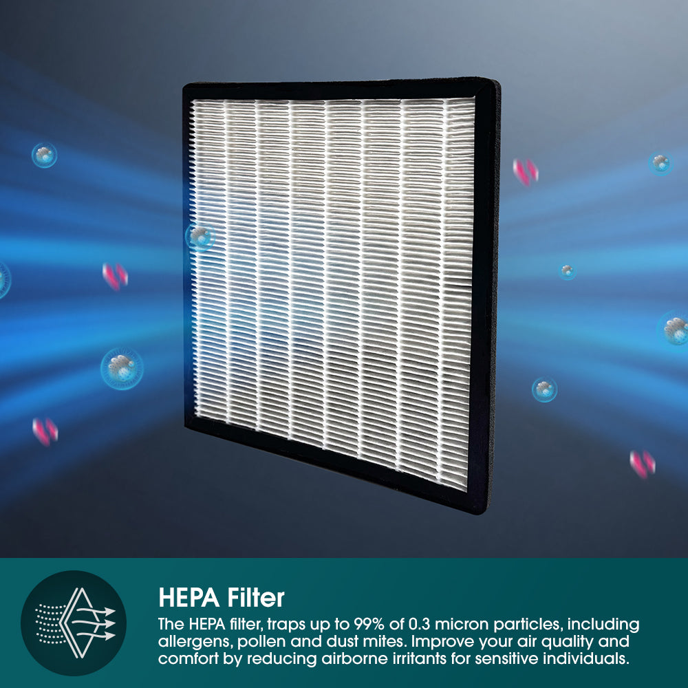 40L Smart DC Dehumidifier + HEPA Air Purifier + Shoe & Laundry Dryer | 10 Years Full Warranty