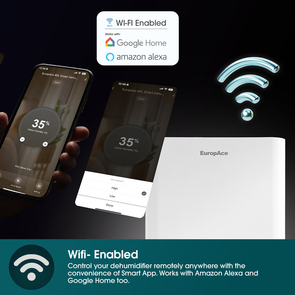 25L Smart Dehumidifier + Standalone H13 Air Purifier w Ioniser + Laundry Dryer (4-in-1) | 3Y Full Warranty