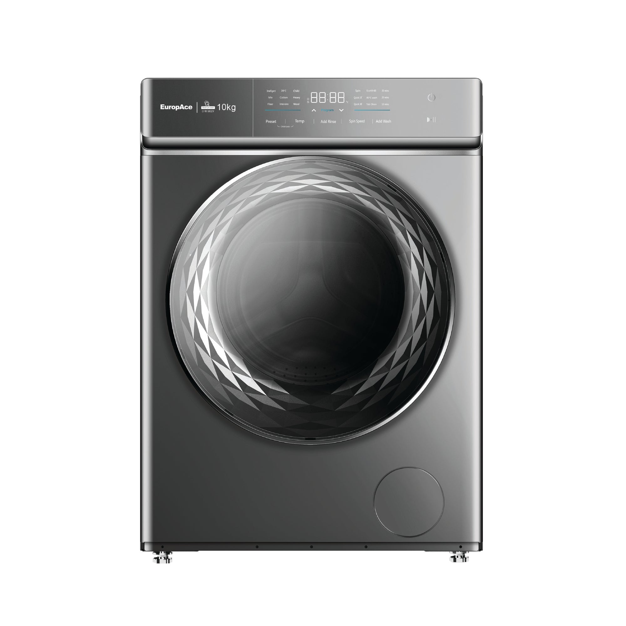 10KG 4 Ticks Steam Front Load Washer