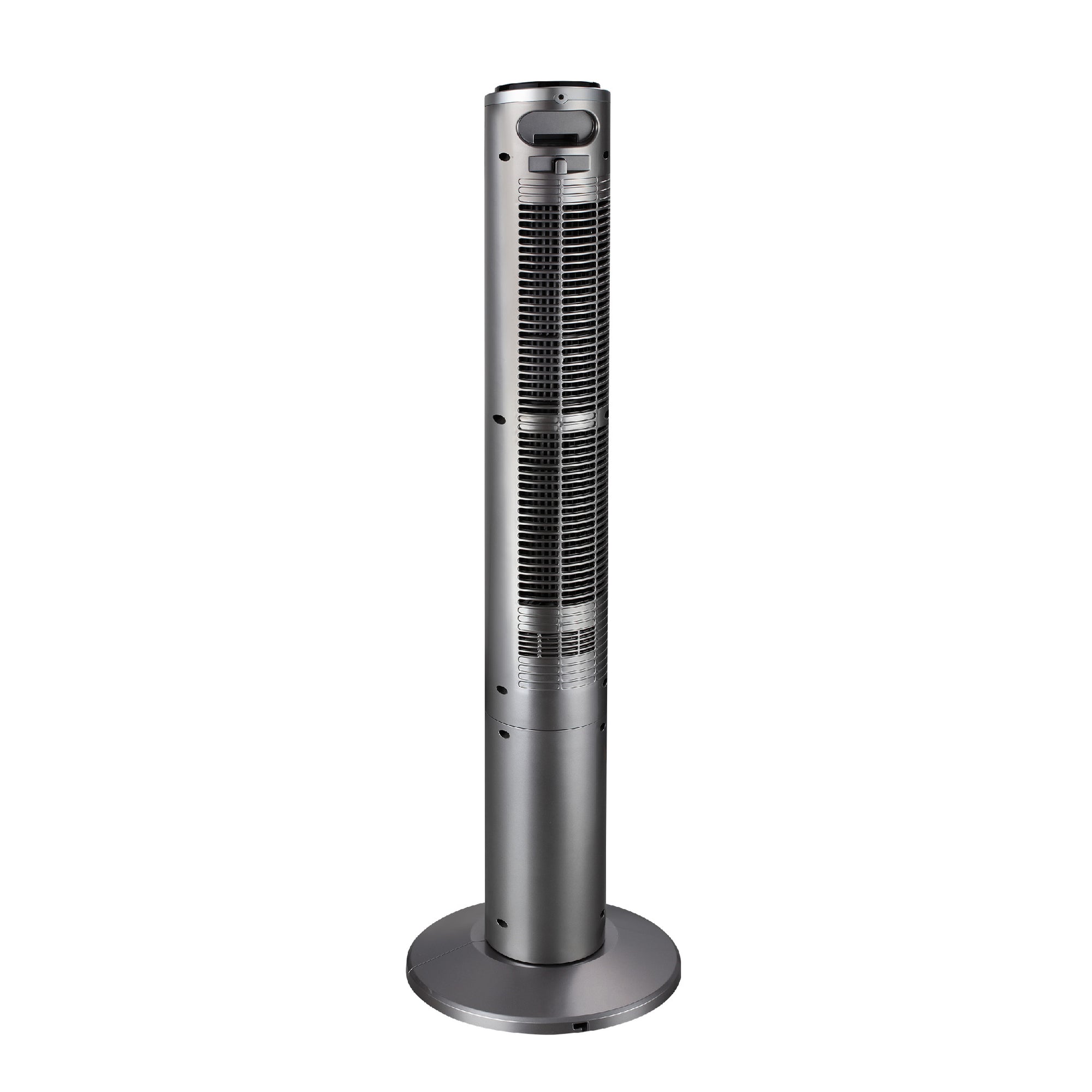 40" Metallic Grey Tower Fan | Online Exclusive, Safe for Children, Touch Control