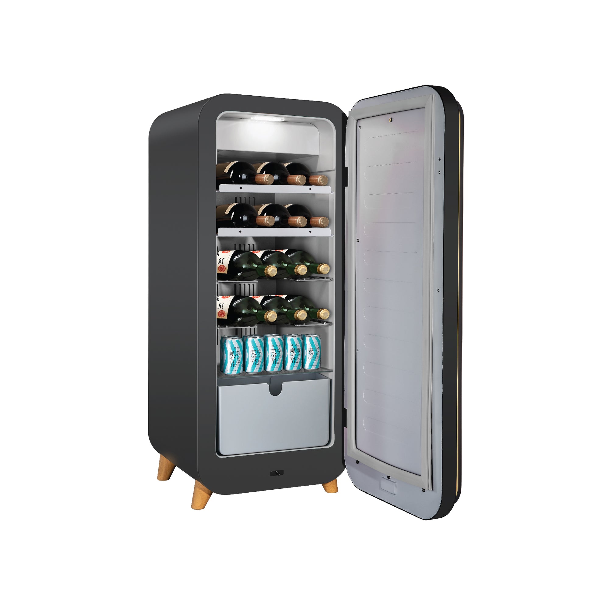 LumiCool Series Wine & Beverage Chiller | Ambient Door Rim Light, Available in 3 Colours